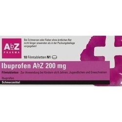 Abbildung klein von Ibuprofen Abz 200 Mg Filmtabletten