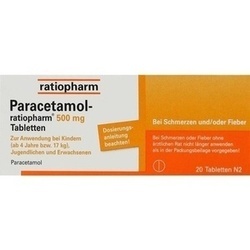 Abbildung klein von Paracetamol-Ratiopharm 500mg Tabletten