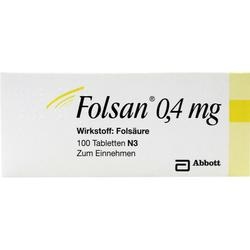 Abbildung klein von Folsan 0.4mg
