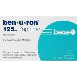 Abbildung klein von Ben-U-Ron 125mg Zäpfchen