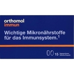 Abbildung klein von Orthomol Immun Tabletten/Kapseln 15beutel