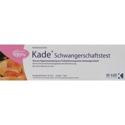 Abbildung klein von Kade Schwangerschaftstest
