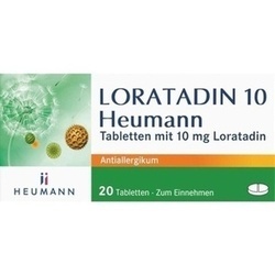 Abbildung klein von Loratadin 10 Heumann