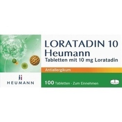 Abbildung klein von Loratadin 10 Heumann