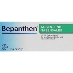 Abbildung klein von Bepanthen Augen U. Nasensalbe