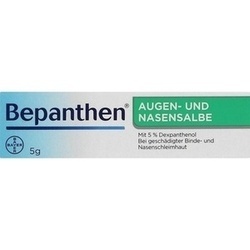 Abbildung klein von Bepanthen Augen U. Nasensalbe