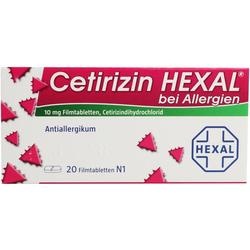 Abbildung klein von Cetirizin Hexal Bei Allergien