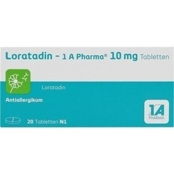 Abbildung klein von Loratadin - 1a Pharma