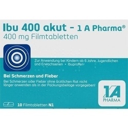 Abbildung klein von Ibu 400 Akut - 1a-Pharma