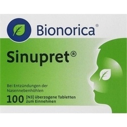 Abbildung klein von Sinupret Dragees