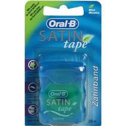Abbildung klein von Oral-B Zahnseide Satintape Blau Blisterkarte