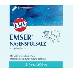 Abbildung klein von Emser Nasenspülsalz Physiologisch Beutel 