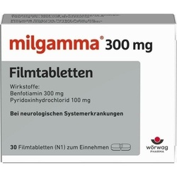 Abbildung klein von Milgamma 300mg Filmtabletten