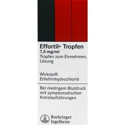 Abbildung klein von Effortil Tropfen 