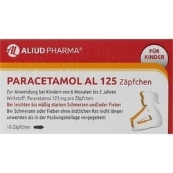 Abbildung klein von Paracetamol Al 125
