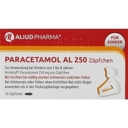 Abbildung klein von Paracetamol Al 250