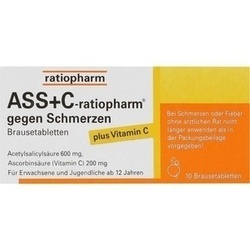 Abbildung klein von Ass+C-Ratiopharm Gegen Schmerzen