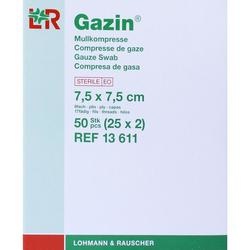 Abbildung klein von Gazin Kompresse 7.5x7.5cm 8fach Steril