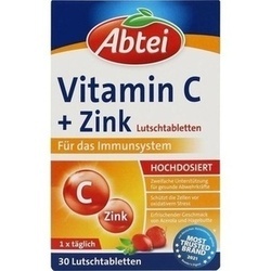 Abbildung klein von Abtei Vitamin C Plus Zink Lutschtabletten