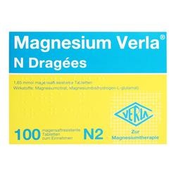 Abbildung klein von Magnesium Verla N Dragees