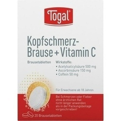 Abbildung klein von Togal Kopfschm Brause+Vit