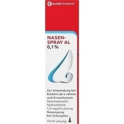 Abbildung klein von Nasenspray Al 0.1%