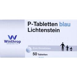 Abbildung klein von P Tabletten Blau 8mm Teilk 