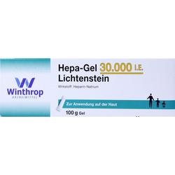 Abbildung klein von Hepa-Gel 30000 I.E. Lichtenstein
