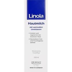 Abbildung klein von Linola Hautmilch
