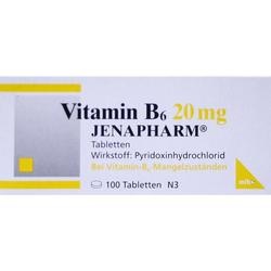 Abbildung klein von Vitamin B 6 20mg Jenapharm