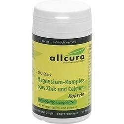 Abbildung klein von Magnesium Komplex Kapseln Mit Zink+Calcium