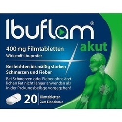 Abbildung klein von Ibuflam Akut 400mg Filmtabletten