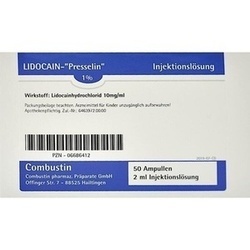 Abbildung klein von Lidocain-Presselin 1%