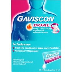 Abbildung klein von Gaviscon Dual 500mg/213mg/325mg