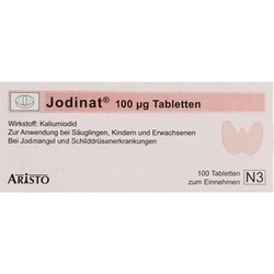 Abbildung klein von Jodinat 100ug Tabletten