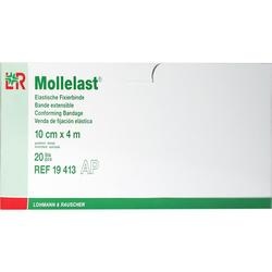 Abbildung klein von Mollelast 10cmx4m Weiss 19413