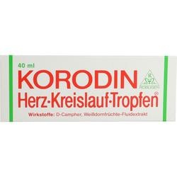 Abbildung klein von Korodin Herz Kreislauf Tropfen