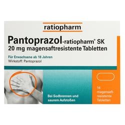 Abbildung klein von Pantoprazol-Ratiopharm Sk 20mg Magensaftres. Tbl.