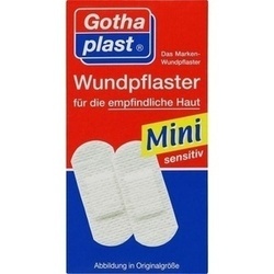 Abbildung klein von Gothaplast Wundpflaster Mini Sensitiv 4x1.7cm