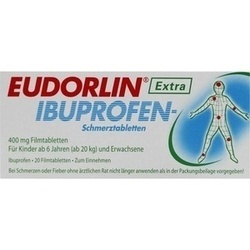 Abbildung klein von Eudorlin Extra Ibuprofen-Schmerztabletten