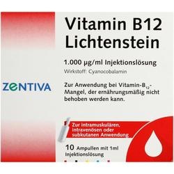 Abbildung klein von Vitamin B12 1000ug Lichtenstein