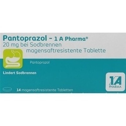Abbildung klein von Pantoprazol-1a Pharma 20mg Bei Sodbrennen