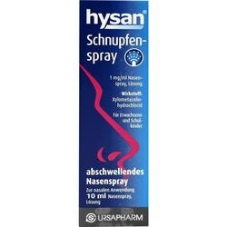 Abbildung klein von Hysan Schnupfenspray