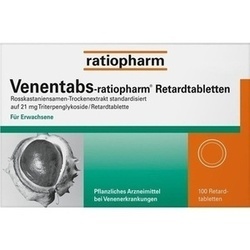 Abbildung klein von Venentabs-Ratiopharm Retardtabletten