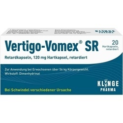 Abbildung klein von Vertigo Vomex Sr Retard