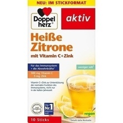 Abbildung klein von Doppelherz Heiße Zitrone Vitamin C + Zink