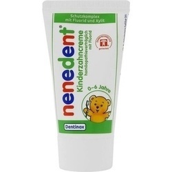 Abbildung klein von Nenedent Kinderzahncre. Homöopathievertr.M.Fluorid