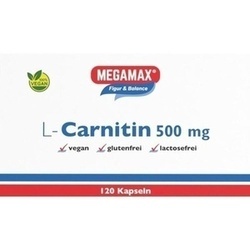 Abbildung klein von L-Carnitin 500mg Megamax
