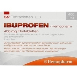 Abbildung klein von Ibuprofen-Hemopharm 400mg Filmtabletten