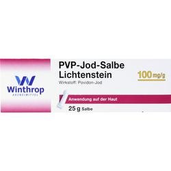 Abbildung klein von Pvp-Jod Salbe Lichtenstein